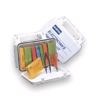North Construction/Electricians Unitized First Aid Kit, 10 Unit, Plastic
