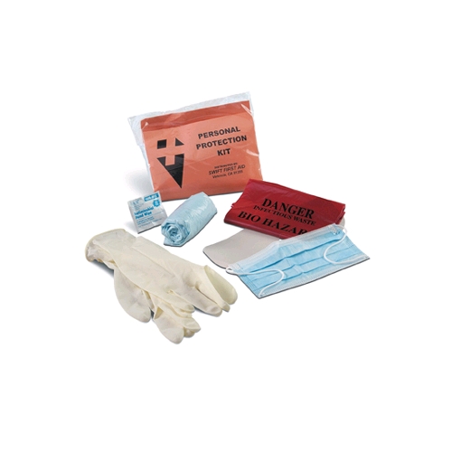 Personal Protection Kit in Clear Plastic Bag