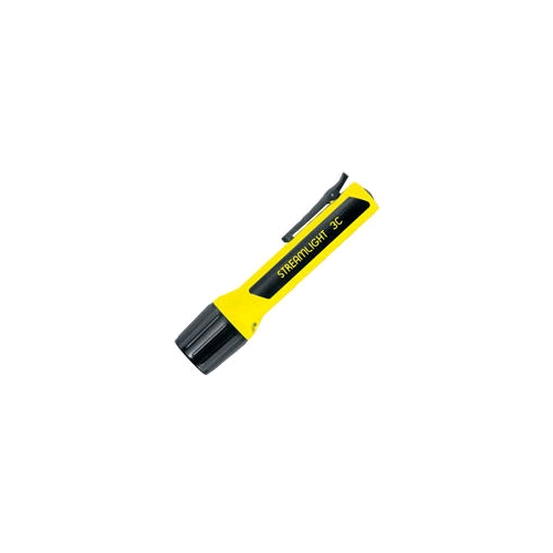 Streamlight Propolymer 3C without alkaline batteries in box, Yellow