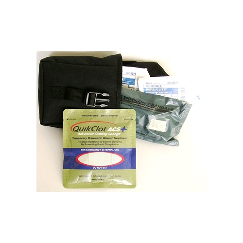 QuikClot ACS+ Trauma Kit, Black