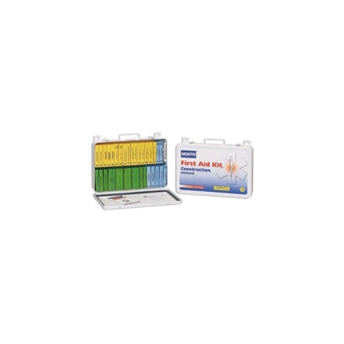 North Construction Unitized First Aid Kit, 36 Unit, Metal