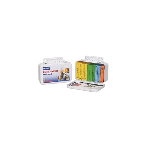 North Unitized First Aid Kit, 10 Unit, Metal